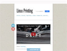 Tablet Screenshot of lincoprinting.com